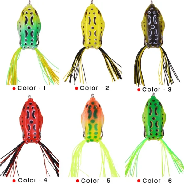 1 PC Soft Fishing Bait Simulated Frog Fishing Lure Reallistic Fish Tail Artificial Fishing Lure Lifelike Fishy Smell Lures - Image 5