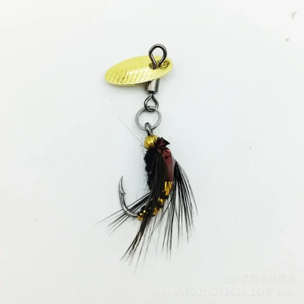 1/5PCS Bionic Fly Fishing Bait hook Trout Jigs Fly Fishing Flies Insects Lures Fly Fishing Lures Spinner Swim Baits Fishing Hook - Image 12