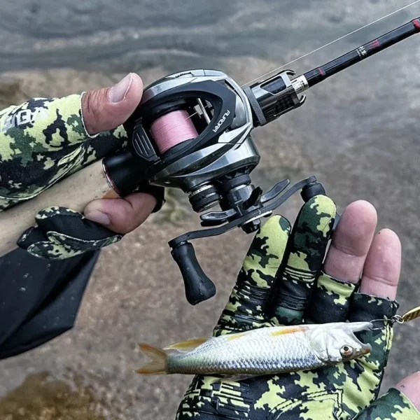 Histar Aurora AIR BFS Bait Finesse System Light Lure AT7 Aluminum Spool 115G UL 3D Dynamic Magnetic Braking Baitcasting Reel - Image 5