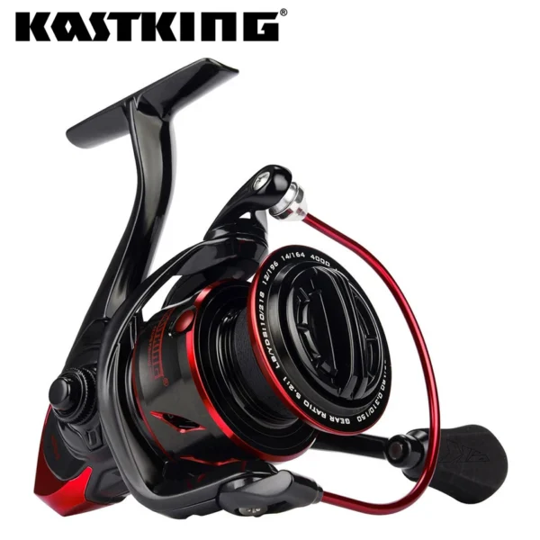 KastKing Sharky III Innovative Water Resistance Spinning Reel 18KG Max Drag Power Fishing Reel for Bass Pike Fishing - Image 7