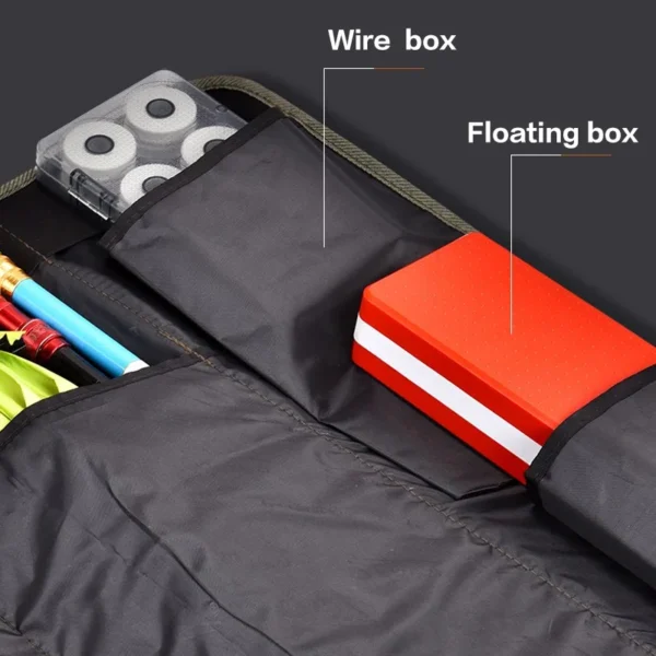 120cm 130cm 150cm Canvas Fishing Bag Waterproof Fishing Rod Umbrella Tackle Gear Storage Case Portable Roll Up Shoulder Bags - Image 4