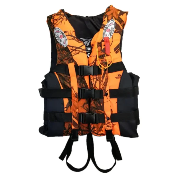 S ,M ,L,XL ,2XL ,3XL Swimming Buoyancy Sea Fishing Life Jacket Outdoor Sports Adult Waistcoat Life Jacket Coated Oxford Cloth - Image 3