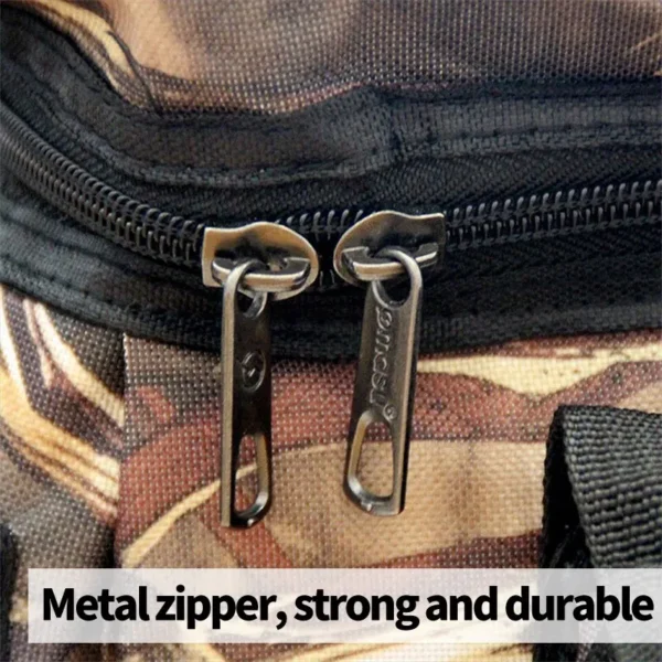 Waterproof Fishing Bag Nylon Large Capacity Multi Purpose Fishing Tackle Two Layer Waterproof Outdoor Shoulder Bags - Image 3