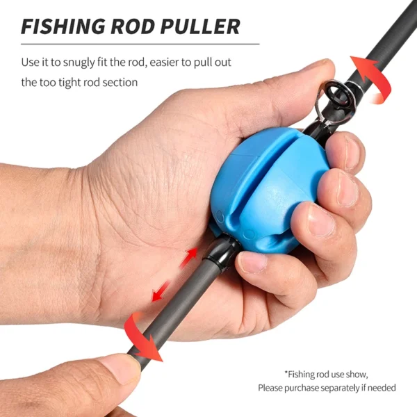 6 PCS Silicone Fishing Rod Holder Ball Straps 5 Hole Lightweight Fishing Tackle Ties Organizer Storage Racks Fishing Accessories - Image 6