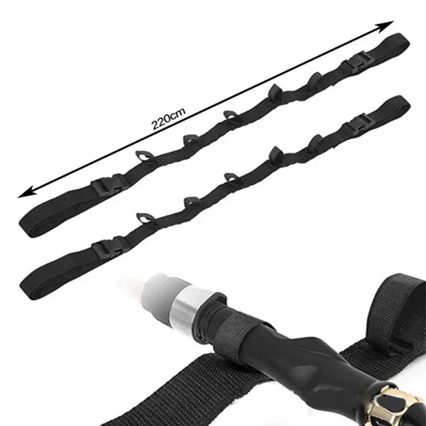 Convenient Car Fishing Rod Saver Vehicle Rod Carrier Band Rod Holder Belt Strap 1PC - Image 6